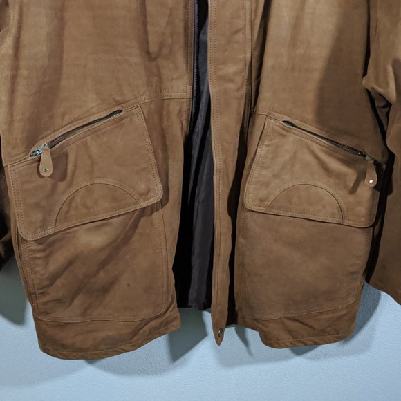 Phase 2 men's suede leather jacket Size XL Vintage - Picture 3 of 8